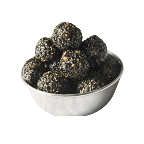 Black Sesame Seeds Jaggery Laddu