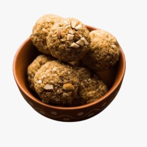 Rolled Oats and Berries Laddu